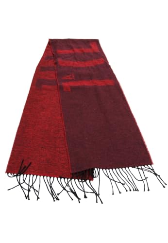 Écharpe Geo pleine Alviero Martini 1A Classe avec franges chic de 40x180cm
