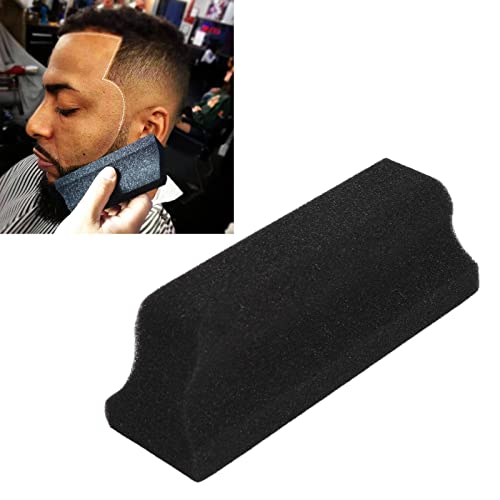 Beard Cleaning Sponge Trimmer, Beard Sponge, Compact Removal Sponge, for Bathroom Grooming Tool, Black