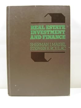 Paperback Real Estate Investment and Finance Book