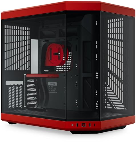Hyte Y70 (Rot, Tempered Glass)