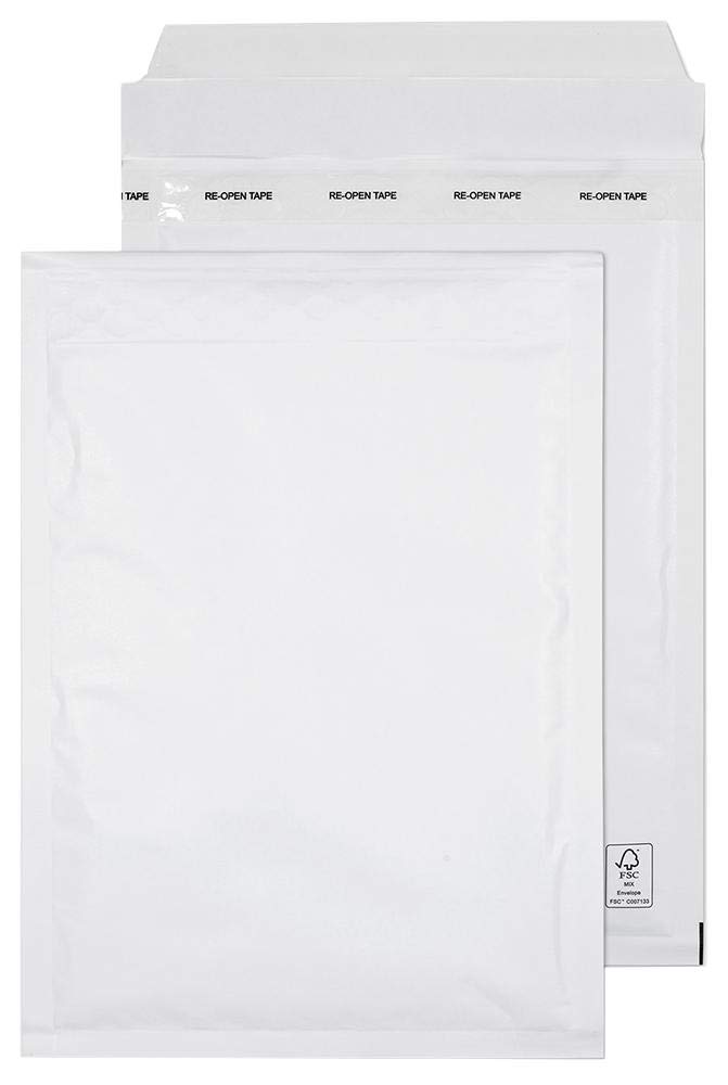 Gepolsterte Luftpolsterumschläge, Weiß, D/1, Umschläge & Verpackungsmaterial