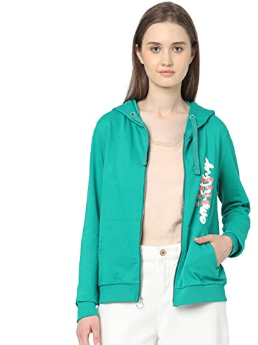 Image of VERO Moda Women's Cotton Hooded Neck Sweatshirt