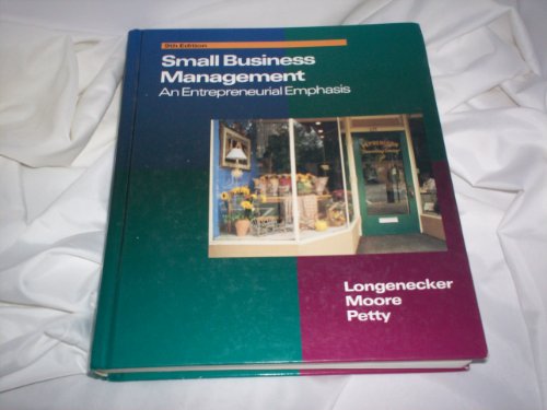 Small Business Management: An Entrepreneurial E... 053883045X Book Cover