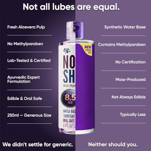 Image of Not Shy Original Water-Based Silky Body Gel -Aloe Vera Pulp Formula 8.5floz