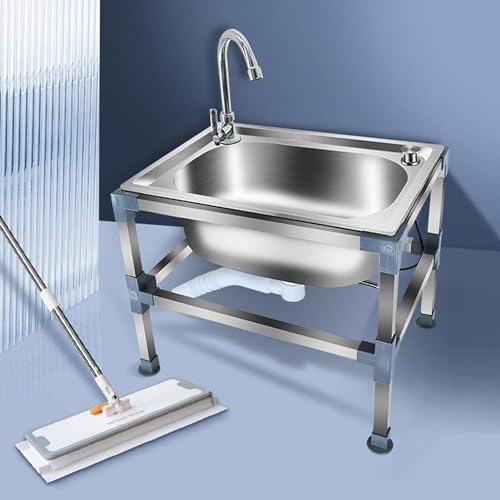 Évier de vadrouille de sol 48X35CM pour nettoyage de salle de bain - 7