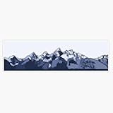 Leyland Designs Grand Teton National Park Bumper Sticker Window Water Bottle Decal 5