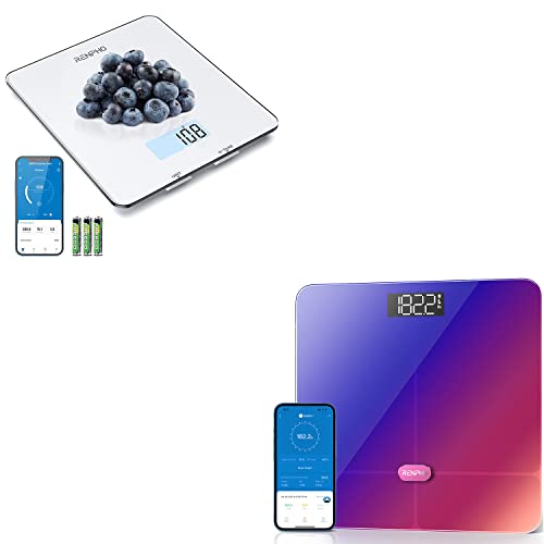 RENPHO Kitchen Scale for Meals Ounces and Grams,RENPHO ITO Coated