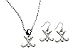 Infinity Collection Feldhockey-Anhänger Halskette & Ohrringe Geschenk-Set, Feldhockey-Schmuck, für Mädchen, Feldhockeyspieler, Mütter und Trainer.