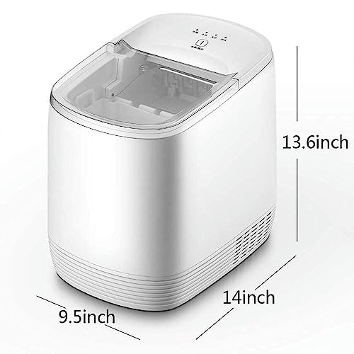Máquina de Hielo Eléctrica 15kg en 24h con Pantalla LED miniatura 4