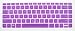Folox® Silicone Laptop Keyboard Protector Cover Skin for HP Split X2 13-m110dx 13-m010dx 13-g110dx Envy 14-k001t 14-k002tx 14-k003tx 14-k020us 14-k010us 14-k027cl 14t-k100 14-f020us 14-f021nr 14-f027cl 14-e021tx 14-e022tx 14-e023tx 14-e024tx 14-e034tx 14-e035tx 14z-n100 TouchSmart 14 (Purple)