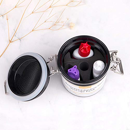 Glue Storage Container Eyelash Extensions Adhesive Jar Airtight Lash Adhesive Storage Leak Proof