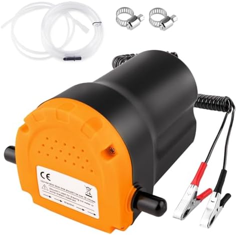 Devvicoo 3rd Generation Oil Extractor Pump, 12V 60W Transfer Pump for Engine Oil of Cars, Motorcycles, and Boats