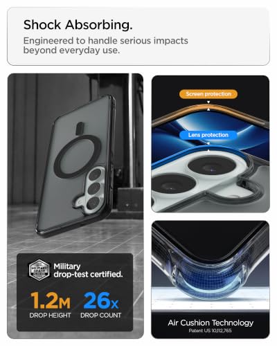 Image of Spigen Ultra Hybrid MagFit for Galaxy S26 FE Case, Frost Black