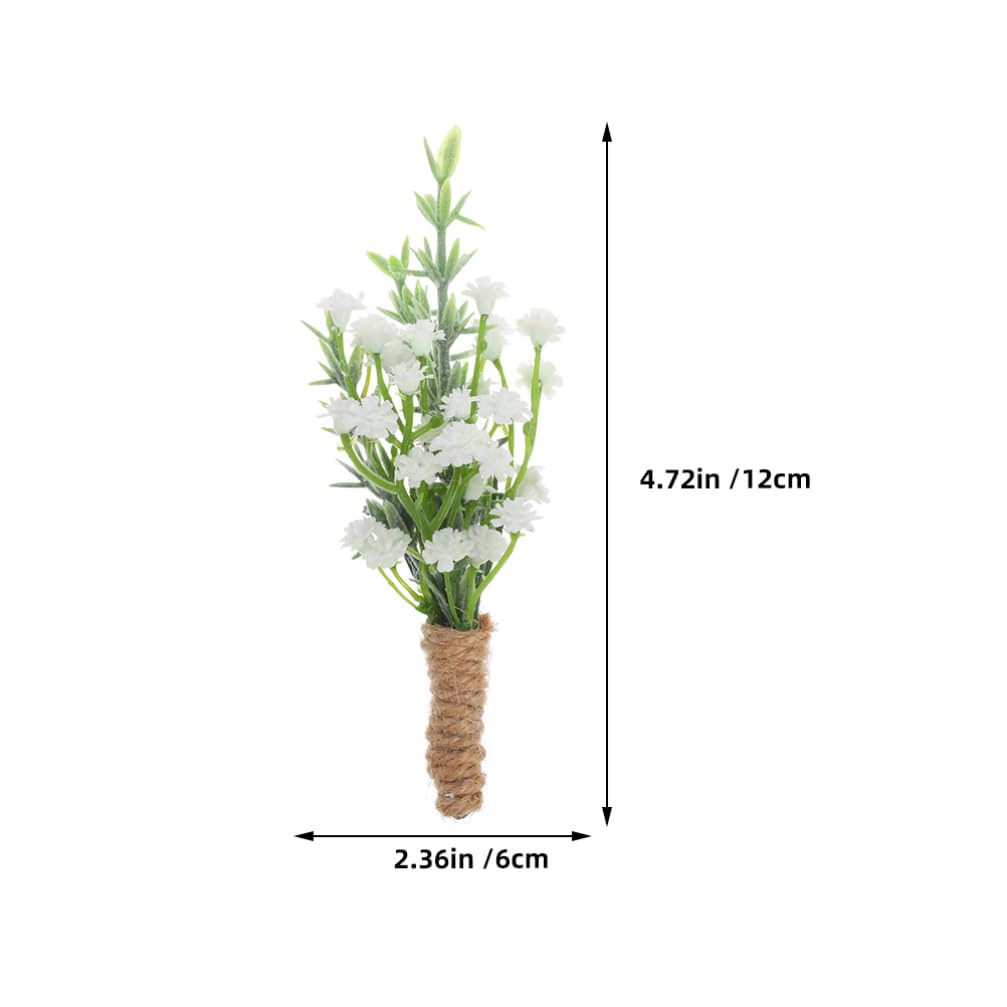 ERINGOGO 10stücke Teiliges Männer-Boutonniere Für Hochzeiten Handgefertigte Ansteckblumen Mit Nadel Stilvolle Hochzeitsdekoration Für Bräutigame Und Gäste Langlebige Künstliche