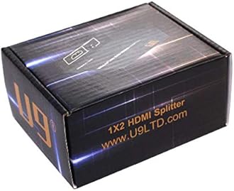 U9 ViewHD 2 Port 1x2 Powered HDMI 1 in 2 Out Mini Splitter for 1080P & 3D | Model: VHD-1X2MN3D
