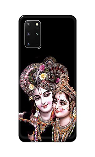 Image of PRINTFIDAA� Printed Hard Back Cover Case for Samsung Galaxy S20 Plus | S20+ 4G | Samsung S20+ 5G Back Cover (Radha Krishna) -2808