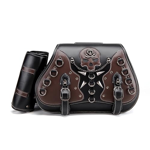 🏍️【Materiali di alta qualità】: Realizzata in pelle spessa e resistente con cuciture rinforzate, questa borsa posteriore per moto è progettata. Il materiale resiste all'usura quotidiana, ai graffi e ai graffi, garantendo al contempo un'eccellente tenuta della forma nel tempo. La robusta struttura in pelle garantisce stabilità e lunga durata, rendendola una compagna affidabile sia per i tragitti in città che per i viaggi avventurosi a lunga distanza