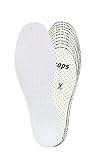 Barefoot Insoles for Men and Women - 2-3mm Ultra Thin Cotton Terry Cloth Soles, Sweat Absorbent Cut to Size Summer Shoe Inserts - Kaps Frotte