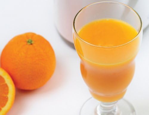 Glass of orange juice