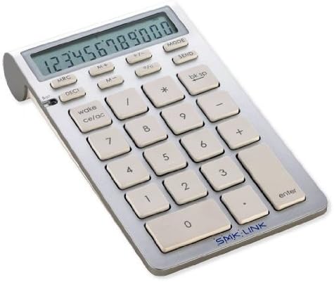 SMK-Link Bluetooth Calculator Keypad for Mac and PC-VP6273