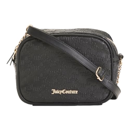 Juicy Couture Women’s Embossed Camera Crossbody Bag (GP Liquorice)
