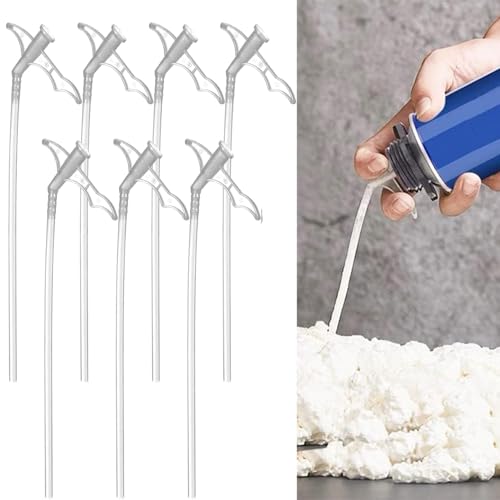 20 PCS Expanding Foam Nozzle,Foam Guns for Expanded Foam, Expanding Foam Nozzle Expanding Foam Gun, Suitable Waterproof Expanding Foam for Caulking and Sealing Small Gaps in Balcony Doors, Windows