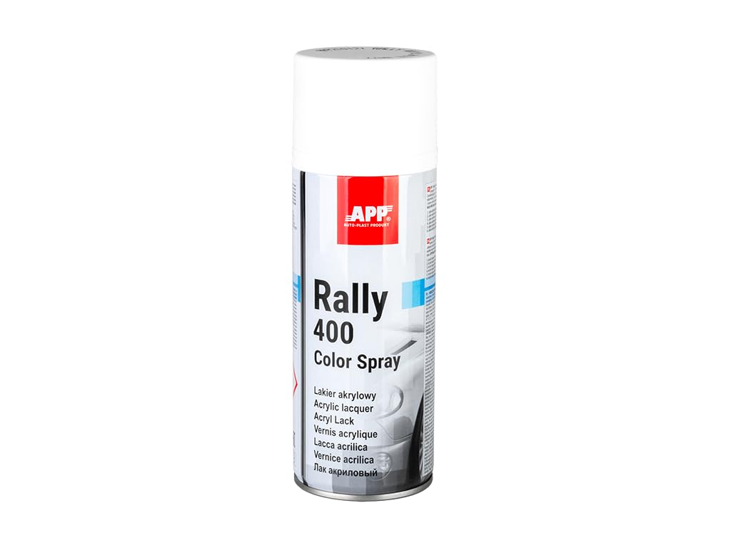 APP Rally 400 Color Spray - Barniz spray transparente brillante para coche, madera, metal | Incoloro brillante para todo tipo de superficies, alta cobertura | 400 ml — view 8