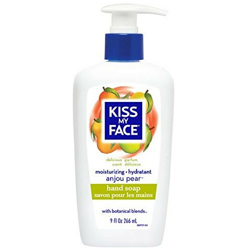 Kiss My Face Moisturizing Hand Soap, Anjou Pear 9 oz ( Pack of 3)