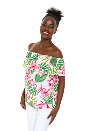 Image of Hawaii Hangover Family Matching Hawaiian Clothes, Lotus & Orchid | Family matching Hawaiian outfits, Lotus & Orchid, lightweight rayon, machine washable, tropical floral print, luaus, cruises