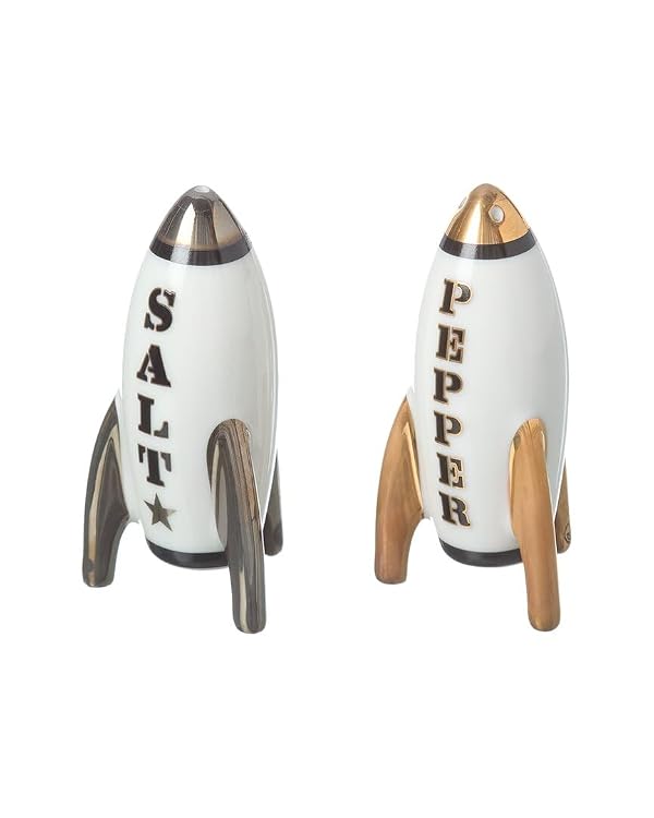Apollo Salt & Pepper Set by Jonathan Adler - Used condition - US$27.25