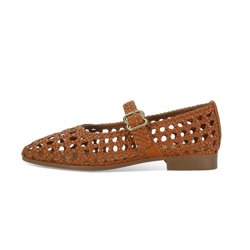 Image of DOEYG Mesh Ballet Flats Shoes for Women Leopard Animal Print Mary Jane Flats Shoes Square Toe Dress Casual Comfortable Velvet Ballerina Shoes