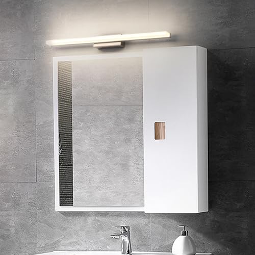 Iluminación de espejo impermeable contra sombras en el baño moderno 7