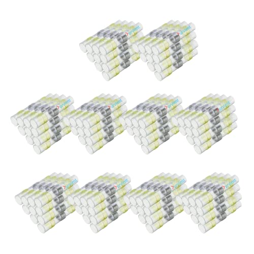Image of Durvient.com Heat Shrinking Sleeve with Solder Ring For Electrical Wiring Insulation Waterproof Electrical Insulation (Wire Gauge 12-10, Pack of 100)