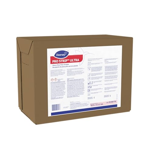 Diversey 95386176 PRO STRIP Ultra Heavy Duty Floor Stripper, Removes Floor Finish on Resilient Flooring, Cherry Almond Scent, Envirobox, 5-Gallon - Thumbnail 3