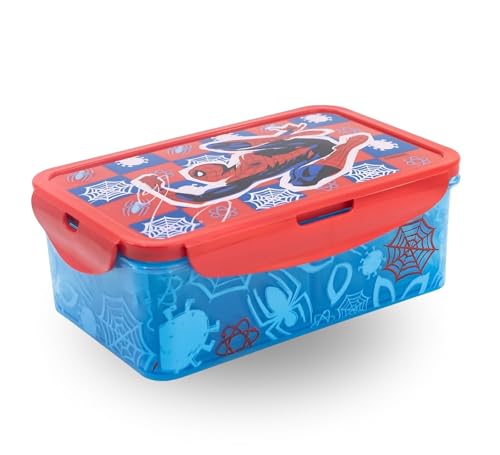 Stor - Lunch Box w/Removable Compartments - Spider-Man (088808737-74745)