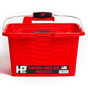 Handy Pro-Go Farbeimer mit Pinselhalter 3,5 l