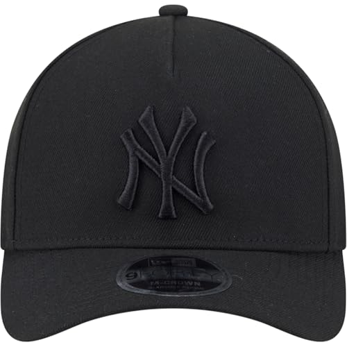 New York Yankees Black On Black 9Forty Snapback miniatura 3