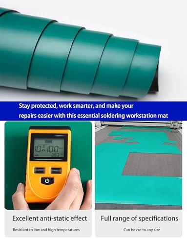 Tapis de soudure antistatique électronique surface de travail polyvalente - 6