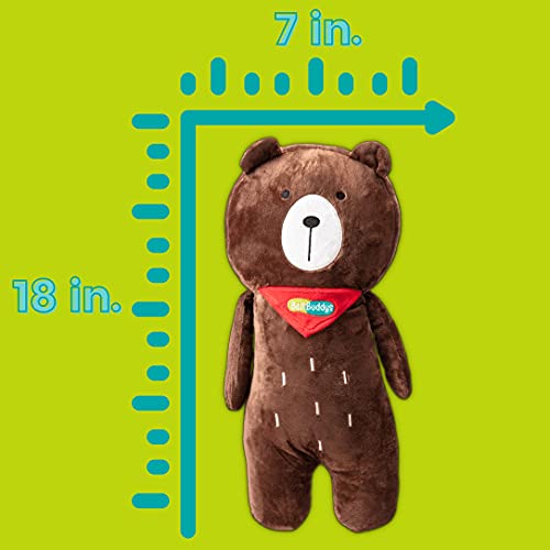 Beltbuddys Seat Belt Cover For Kids - Teddy The Bear Seatbelt Pillow For Kids Of All Ages - Extra Soft Kids Pillow For Head, Neck, Shoulders - Also Serves As A Car Pillow For Kids & Headrest Cover #TOP6
