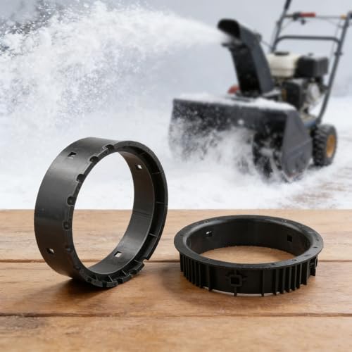 Anillos de acero negro 337227MA con resistencia al desgaste 8