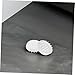 Balacoo 12pcs Round Transparent Furniture Leg Covers Anti-Slip Pads for Chairs Tables and Sofas No Tools Needed
