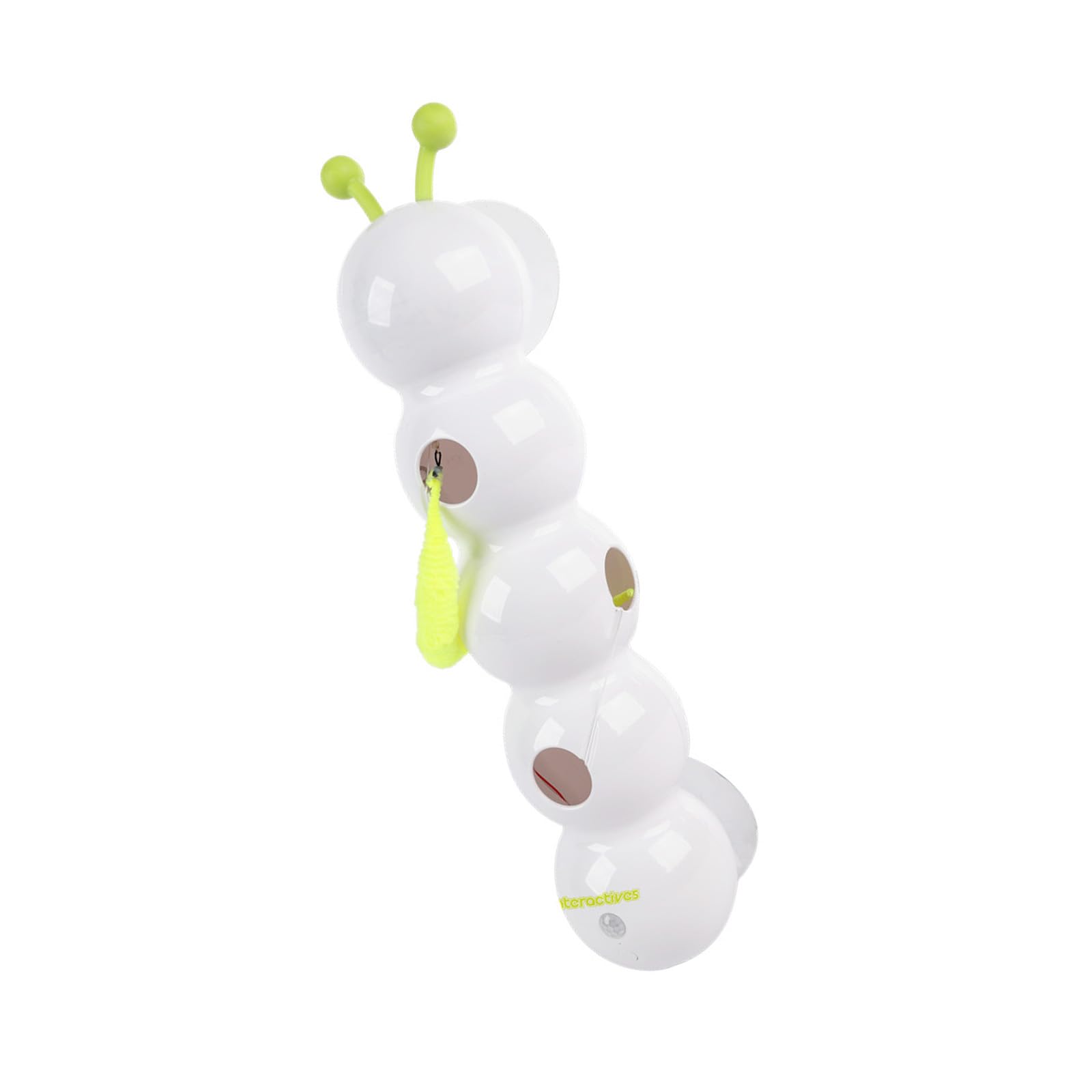 Buxuaaaa Intelligent Sensers Cats Teaser Stick with Replaceable Tail USB Rechargeable Battery Motion Activated Teasing Cats Toy Motion Activated Toy