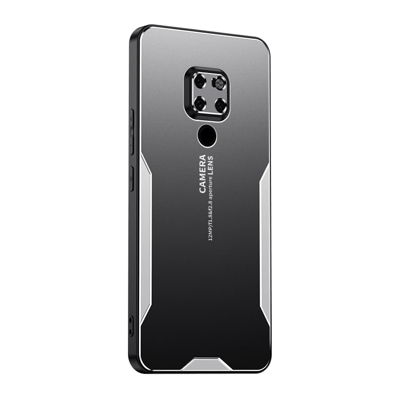 Jiajihua Funda Compatible con Huawei Mate 20 4G Protección de cámara [Panel Trasero + TPU] Funda para teléfono a Prueba de caídas Black
