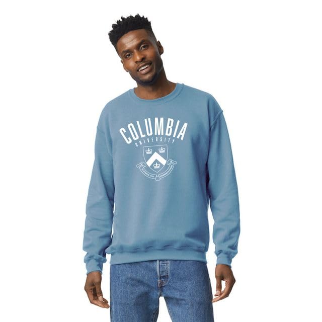 Image of Ivysport Crewneck Sweatshirt for College, Heritage Logo, Color, Adult Unisex