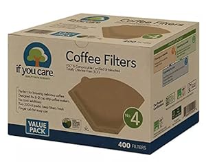 If You Care #4 Ungebleichte Kaffeefilter 400 Stück