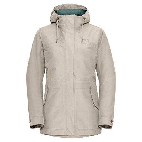Preisvergleich Produktbild Jack Wolfskin Damen Rock Island 3In1 Parka, Dusty Grey, M