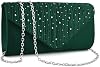 Cartera de Noche para Mujer TINDTOP, Bolso de Mano para Eventos Formales, Boda, Cóctel, Baile de Graduación, Cruzado y Sobre 2