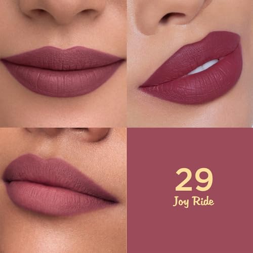Image of Glam 21 Lip Seduction Non- Transfer Crayon Lipstick up to 12 Hours Stay | Lightweight & Longlasting|Creamy Matte | Smudge Proof - 3.6gm| Joy Ride | 29
