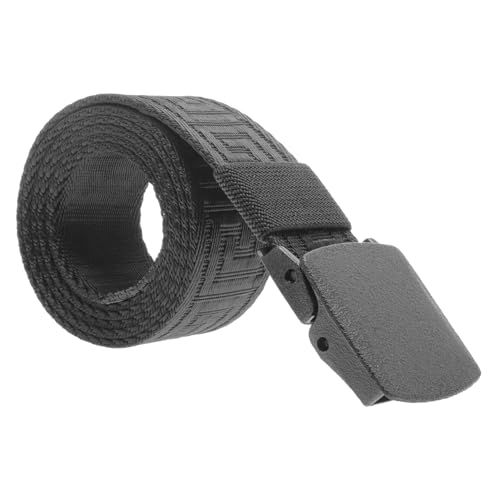 Men's Outdoor Belt Versatile Stretch Belt for Men Plastic Buckle Elastic and Reusable for Camping
