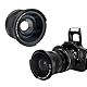 Kamera-Fisheye-Objektiv, 52 Mm, 0,35-fach, Universelles Weitwinkel-Fisheye-Objektiv Mit Objektivdeckel, Aufbewahrungstasche, Cine-Objektiv Mit Großer Blende Für Spiegellose Spiegelreflexkameras